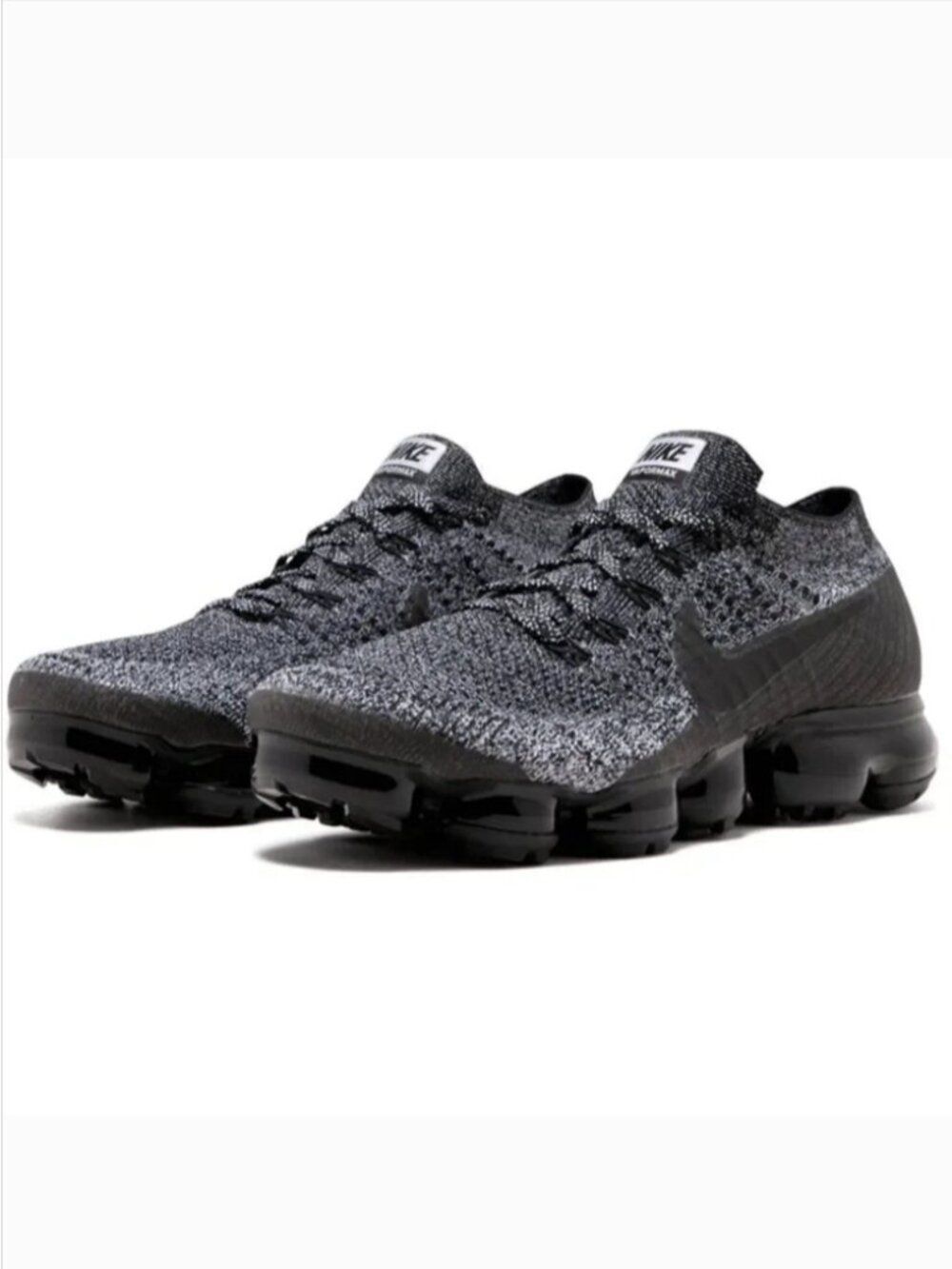 Nike Wmns Air Vapormax Oreo 849557-041 Womens 7 Mens 5.5 38 EUR Blue Insole